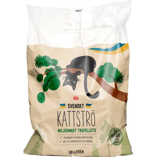 Träpellets Kattströ 10l ICA