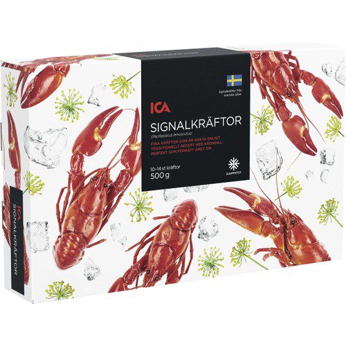 Signalkräftor Fryst 500g ICA 