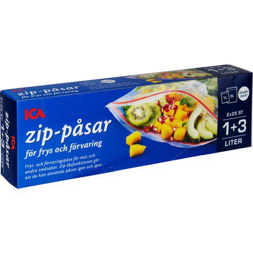 Zippåsar 1 & 3l 50-p ICA