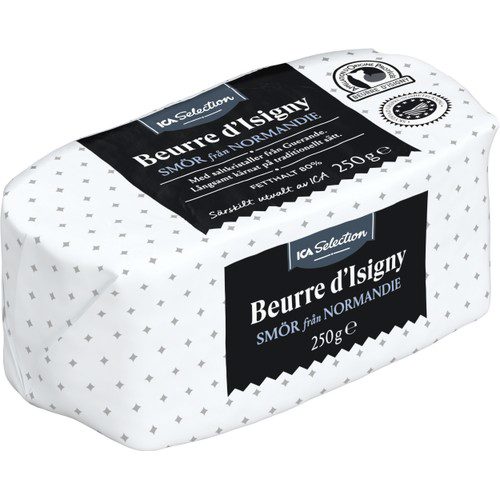 Smör från Normandie 80% 250g ICA Selection