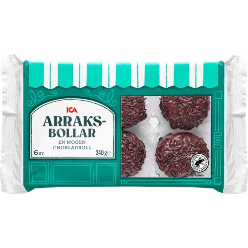 Arraksbollar 6-p 240g ICA