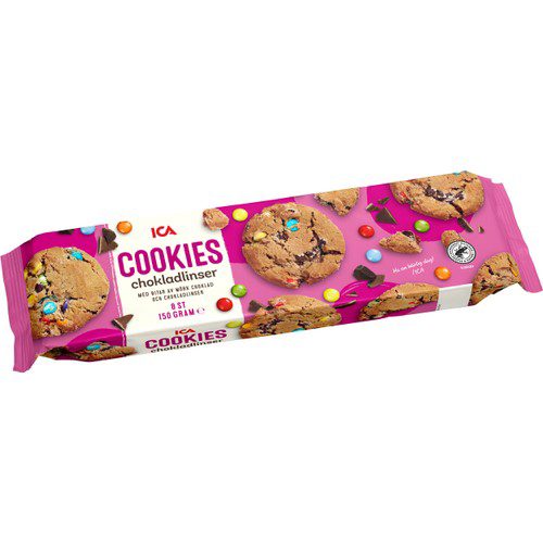 Cookies Chokladlinser 150g ICA