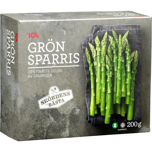 Grön sparris Fryst 200g ICA