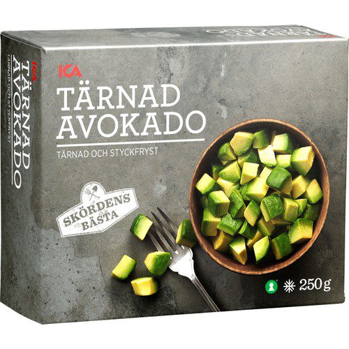 Tärnad avokado Fryst 250g ICA