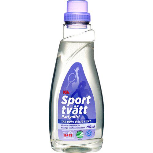 Sporttvätt Tvättmedel Flytande 750ml Miljömärkt ICA