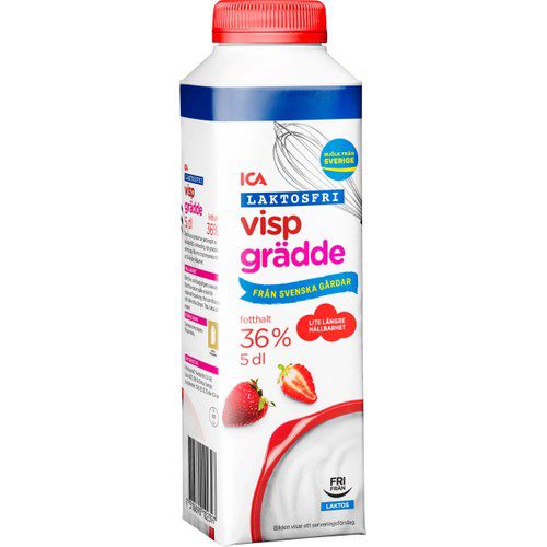 Vispgrädde Laktosfri 36% 5dl ICA