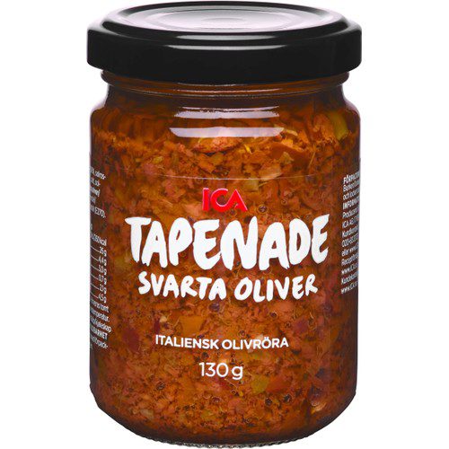 Tapenade Svarta oliver 130g ICA