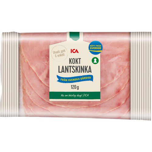 Lantskinka Kokt 120g ICA