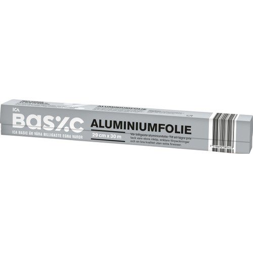 Aluminiumfolie 30m ICA Basic