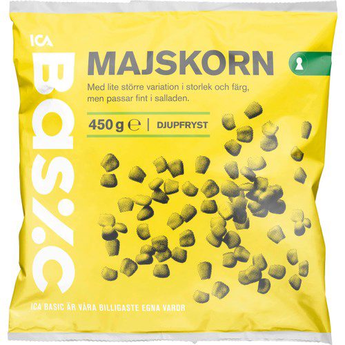 Majskorn Fryst 450g ICA Basic