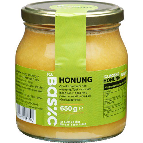 Honung 650g ICA Basic