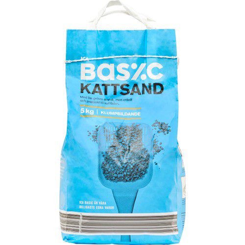 Kattsand Klumpbildande 5kg ICA Basic