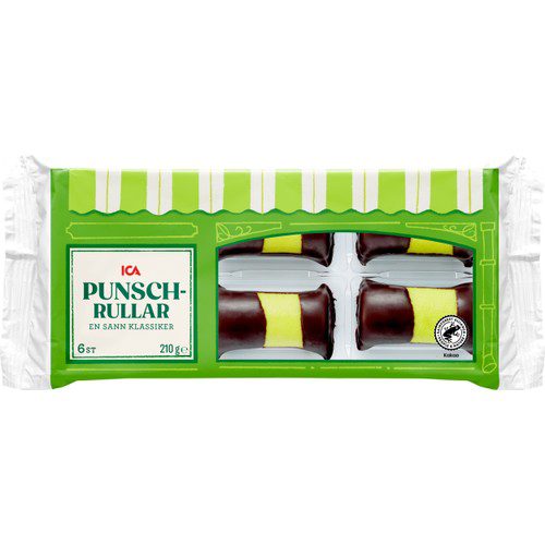 Punschrullar 6-p 210g ICA