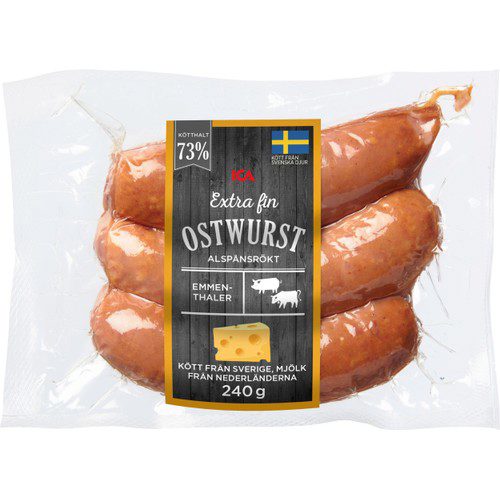 Ostwurst 240g ICA