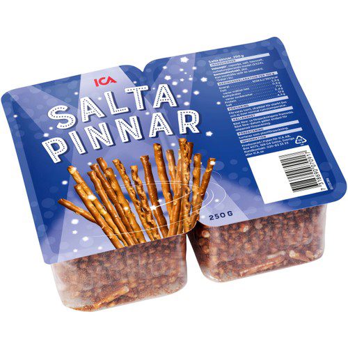 Salta pinnar 250g ICA