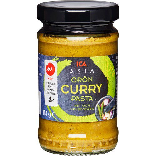 Currypasta Grön 114g ICA Asia