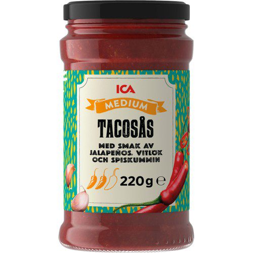 Tacosås Medium 220g ICA