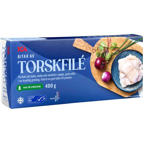 Torskfilé Fryst 400g ICA