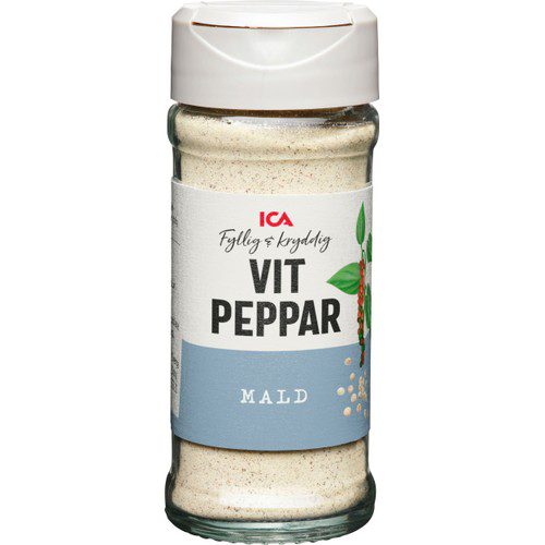 Vitpeppar Malen 45g ICA
