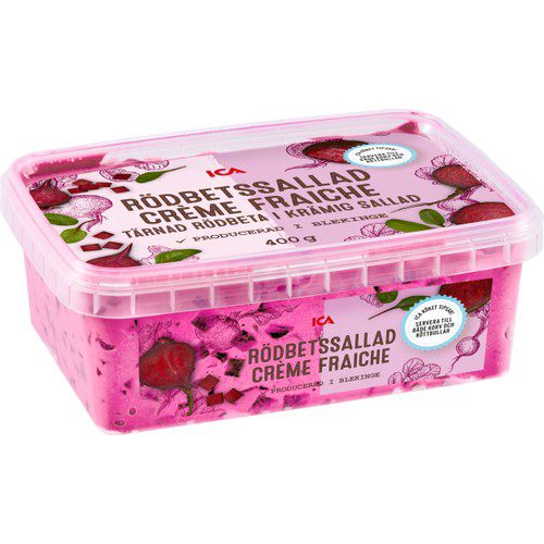 Rödbetssallad med crème fraiche 400g ICA