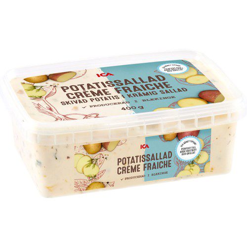 Potatissallad med crème fraiche 400g ICA
