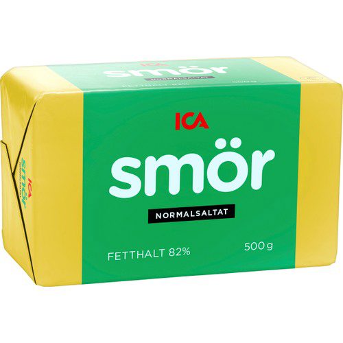 Smör Normalsaltat 81% 500g ICA