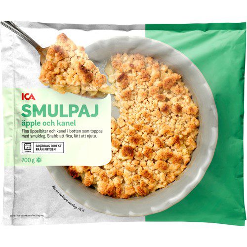 Smulpaj Äpple & kanel Fryst 700g ICA
