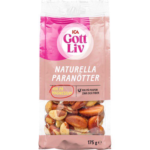 Paranötter 175g ICA Gott Liv