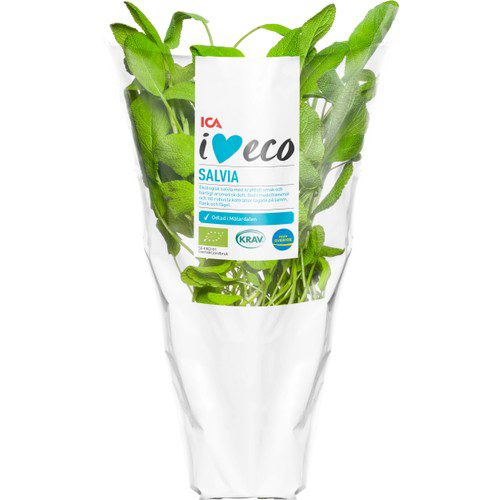 Salvia Ekologisk 1-p KRAV Klass 1 ICA I love eco