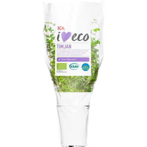 Timjan i kruka Ekologisk 1-p KRAV ICA I love eco