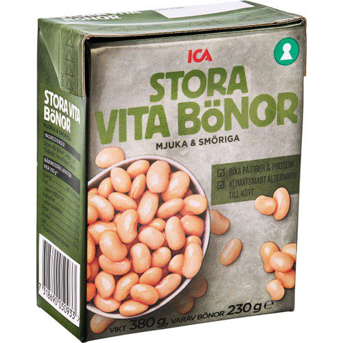 Stora Bönor Vita 380g ICA