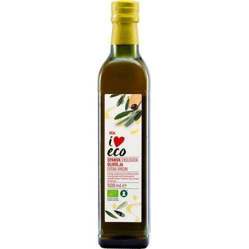 Extra virgin Olivolja Ekologisk 500ml ICA I love eco
