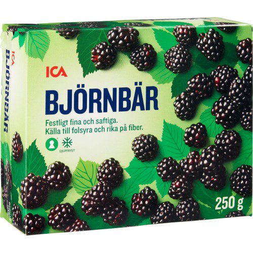 Björnbär Fryst 250g ICA