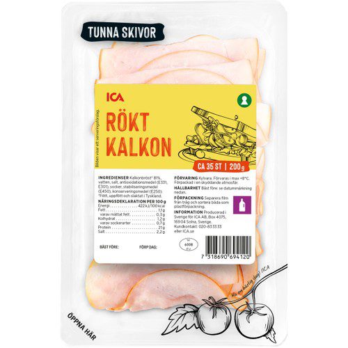 Kalkonbröst 200g ICA