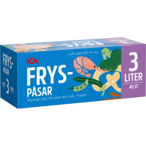 Fryspåsar 3l 40st ICA