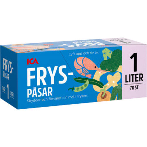 Fryspåsar 1l 70st ICA