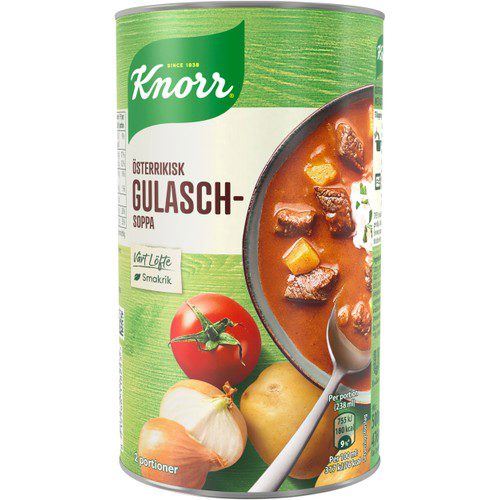 ÖSTERIKISK GULASCHSOPPA