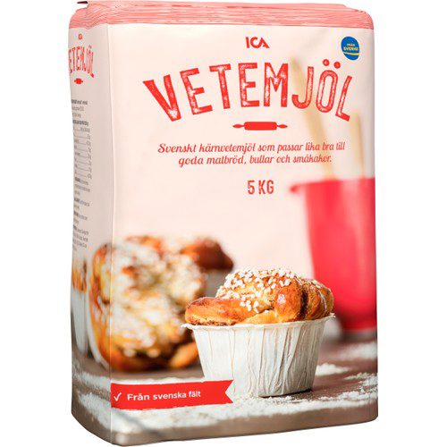 Vetemjöl 5kg ICA