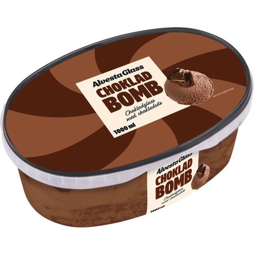 Glass Choklad-Bomb, Fryst