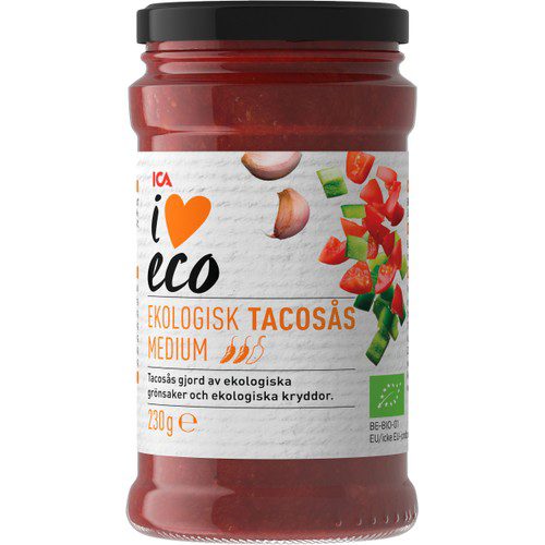 Tacosås Ekologisk 230g ICA I love eco