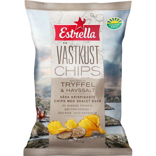 Västkustchips Tryffel & havssalt