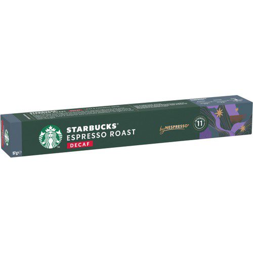 Kaffekapslar Espresso Roast Koffeinfri 10-p Starbucks