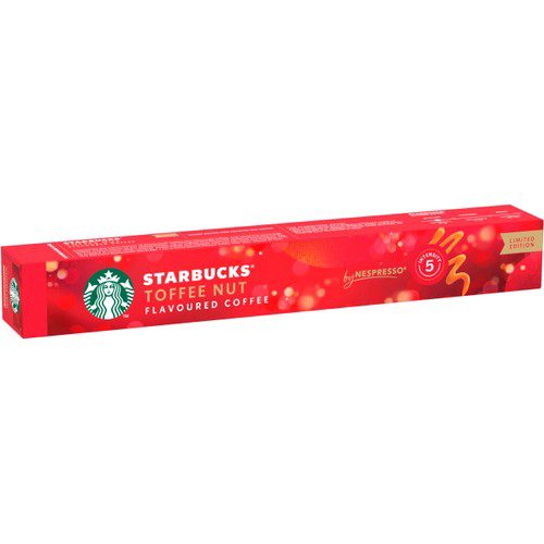 Kaffekapslar Starbucks Toffee Nut 10p Nespresso
