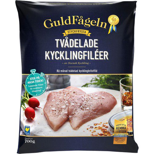 TVÅDELAD KYCKLINGFILE SVENSK