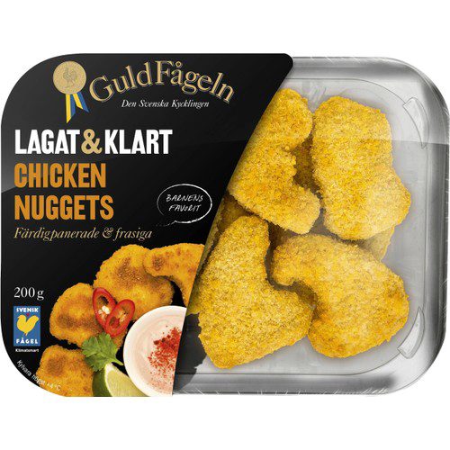 CHICKEN NUGGETS FÄRDIGPANERADE
