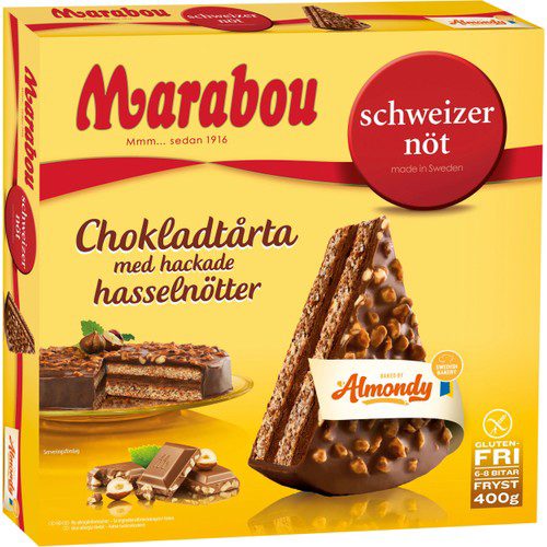 TÅRTA SCHWEIZERNÖT MARABOU