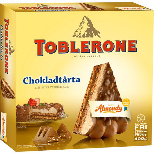 MANDELTÅRTA TOBLERONE 