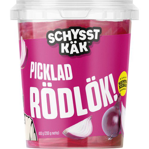 Picklad rödlök 200g Schysst käk