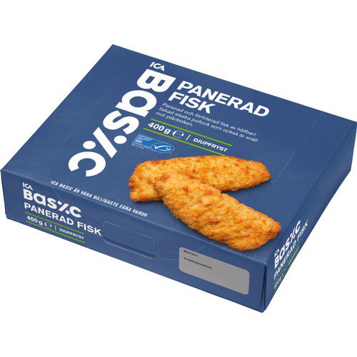 Panerad Alaska Pollock 400g ICA Basic