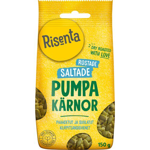 PUMPAKÄRNOR ROSTADE/SALTADE